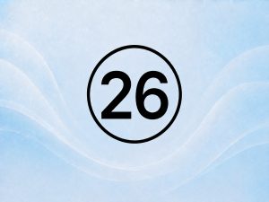 Цифра 26 у нумерології: значення, вплив і прихований сенс