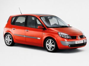 Панель приладів Renault Scenic II: розшифровка значків і написів
